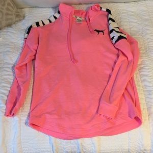 Pink hoodie